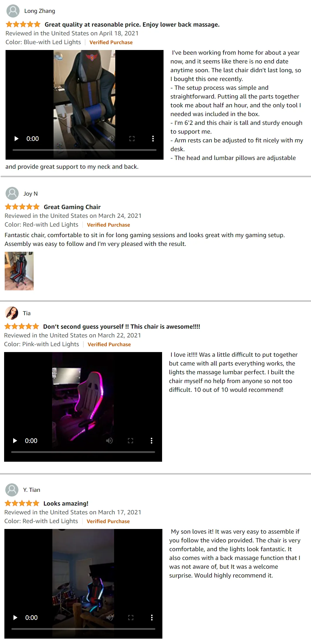 Review of the gaming chairs || Customers feedback || Linxin Smart Home Company