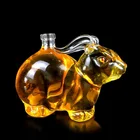 Bottle Craft Wholesale Glass Blowing Bottle Glass Craft Zodiac Rabbit Bottle Wine Bottle