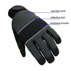 Work Safety Gloves Custom Industrial Safety Construction Anti Slip Grip Safety Protective Hand Glove Work