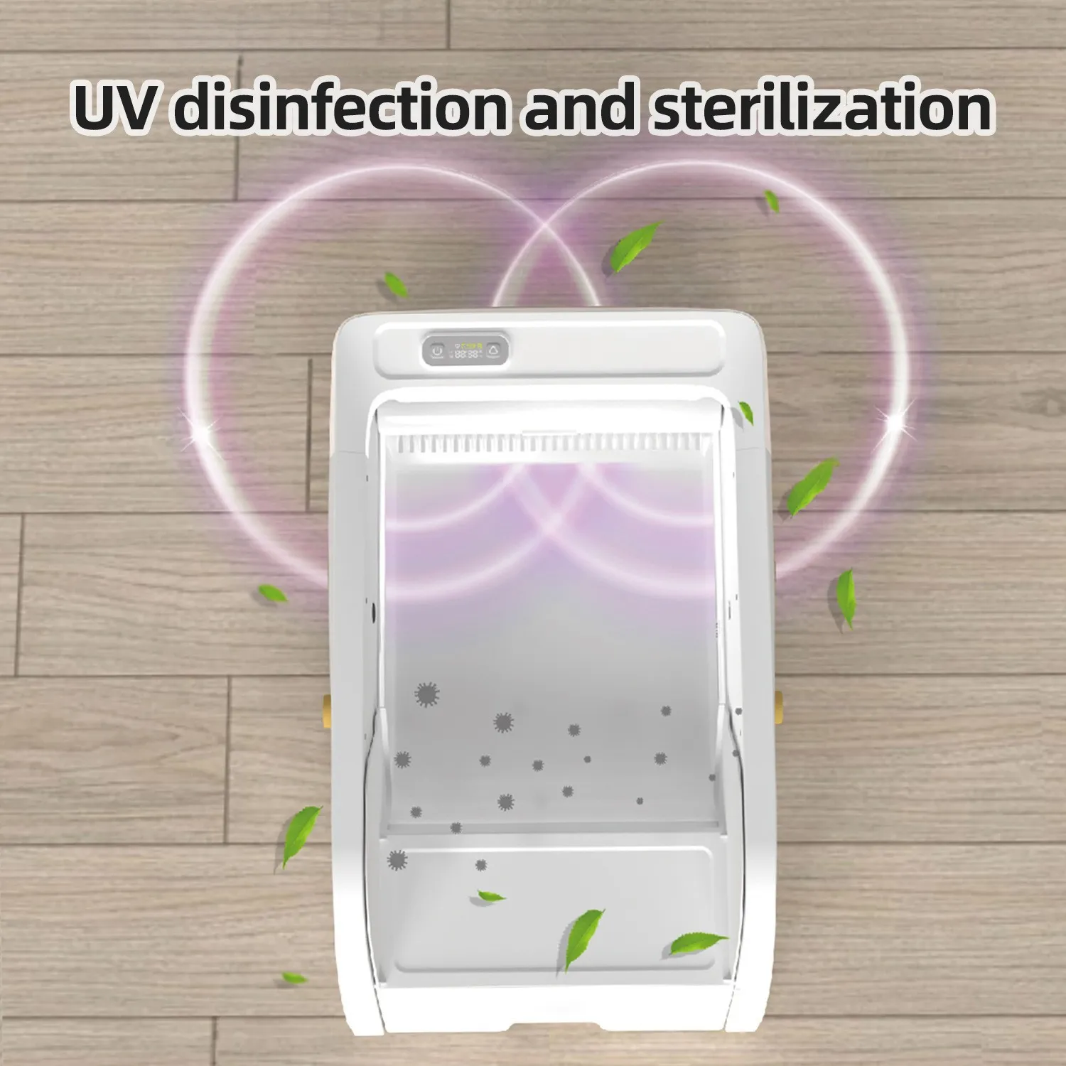 Hot Sale APP Smart Semi Closed Cat Litter Box Drawer Design Anti Spill Hands Free Cat Litter Pan Pet Products manufacture