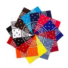 Cotton Bandana Scarf Cotton Stylish Comfortable Floral Scarf 100% Cotton And Polyester Printed Custom Paisley Bandana