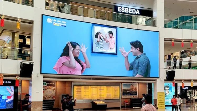 1000x250mm P2.6 P2.9 P3.9 Indoor Video Wall Led Screen Display for Shop Supermarket Airport Advertising supplier