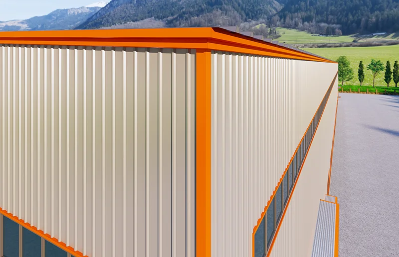 Custom Design Steel Building Structure Warehouse From China for Storage manufacture