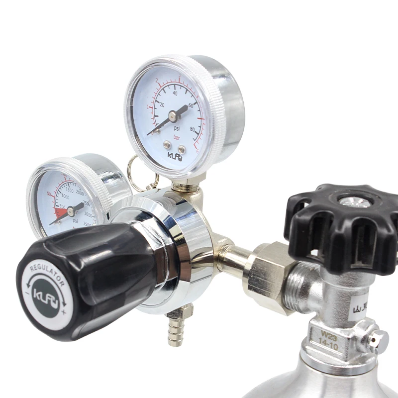 product adjustable brass high pressure regulator draft beer brewery co2 primary regulator co2 pressure reducing valve-6