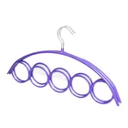 Display Circular Storage Metal Multi Scarves Display Hanger Tie Belt Organizer