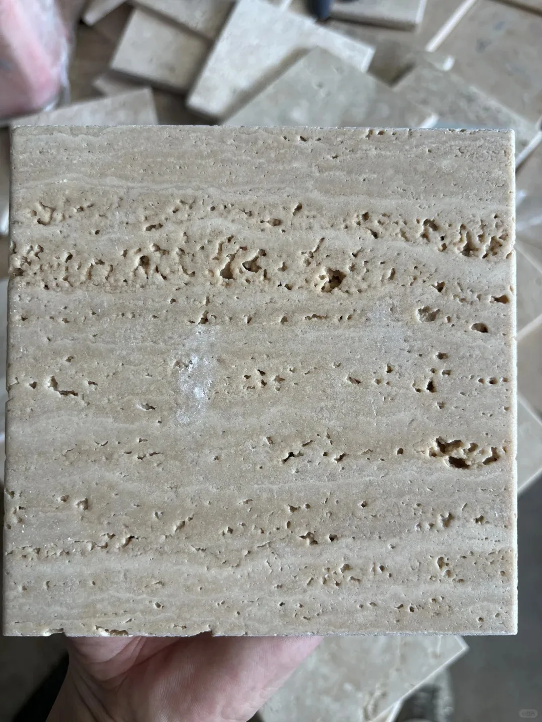 product natural stone travertine tray indoor tabletop tea tray crafts handmade marble travertine craft-5