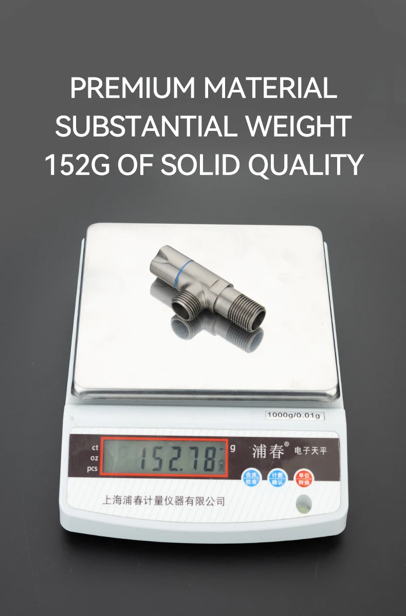 Gunmetal Brass Leak-proof Explosion-proof Large Flow Angle Valve Hot and Cold Universal Toilet Water Heater Angle Valve manufacture