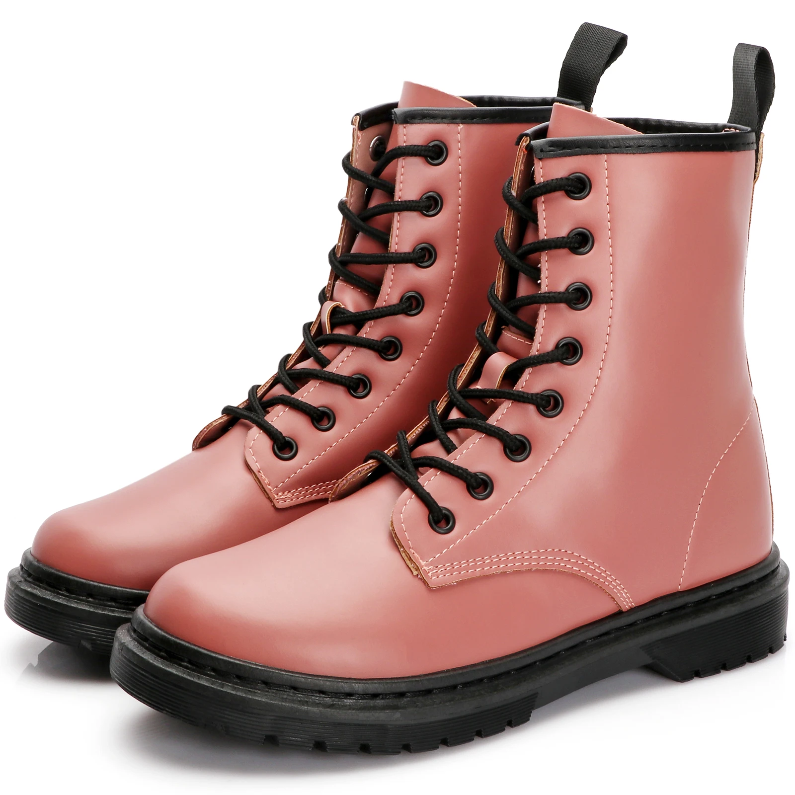 Pu Leather Booties Boots 