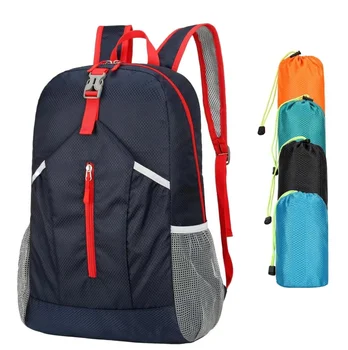 Travel Sports Folding Backpack Custom Lightweight Waterproof Backpack Camping Travel Outdoor Sports Bag Hiking Backpacks 25L