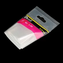 Custom Printing Clear OPP Resealable poly bag with card opp header bag for Toy packaging