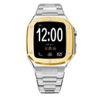 Watch Iwatch Custom Your Own Brand Golden Luxury Stainless Steel 44mm Watch Case For Apple Iwatch Series 4/5/6
