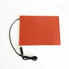 Delivery Heater 12V 100W 300*400*6.5mm Silicone Pizza Delivery Bag Heater With Car Plug
