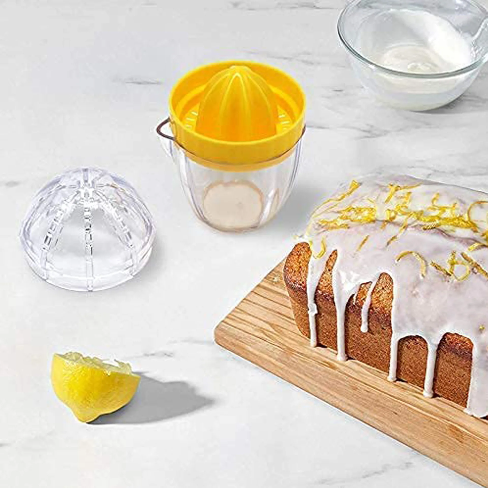 Customized creative kitchen gadgets plastic Lemon Squeezer manual lemon juice extractor plastic Lemon Squeezer