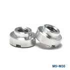 Nuts Slotted Round Nuts Factory Price Stainless Steel 304 Customized Slotted Round Nuts