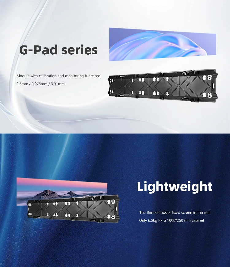 1000x250mm P2.6 P2.9 P3.9 Indoor Video Wall Led Screen Display for Shop Supermarket Airport Advertising details