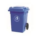 Recycling Can Good Quality Recycling Waste Bins 100L Trash Can Outdoor Plastic Rubbish Bin