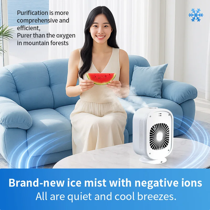 Mini Usb Air Cooler, Portable, ABS - detail 4