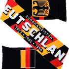 High Quality Custom Double Sided Jacquard Sport Fans Scarf Knitted Football Scarf Germany