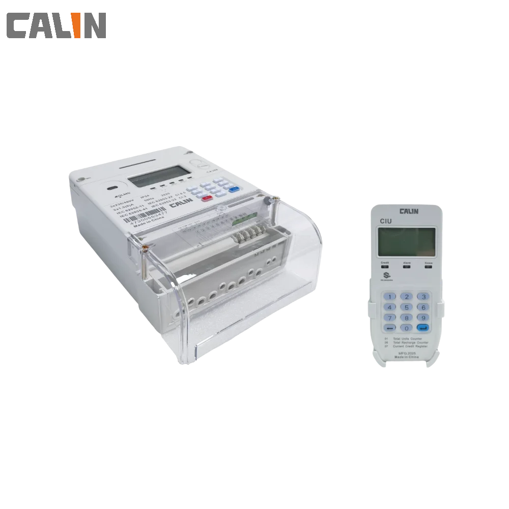 Dual-source AMI Solution RF/Lora Communication Smart Prepaid Electricity Meter with Class 0.5S Accuracy