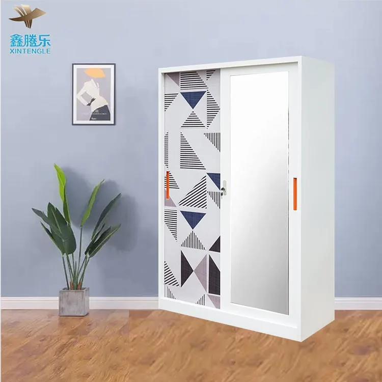 Multi-Purpose Home Bedroom Furniture Made in China Metal Cupboard Steel Locker Closet Organizer