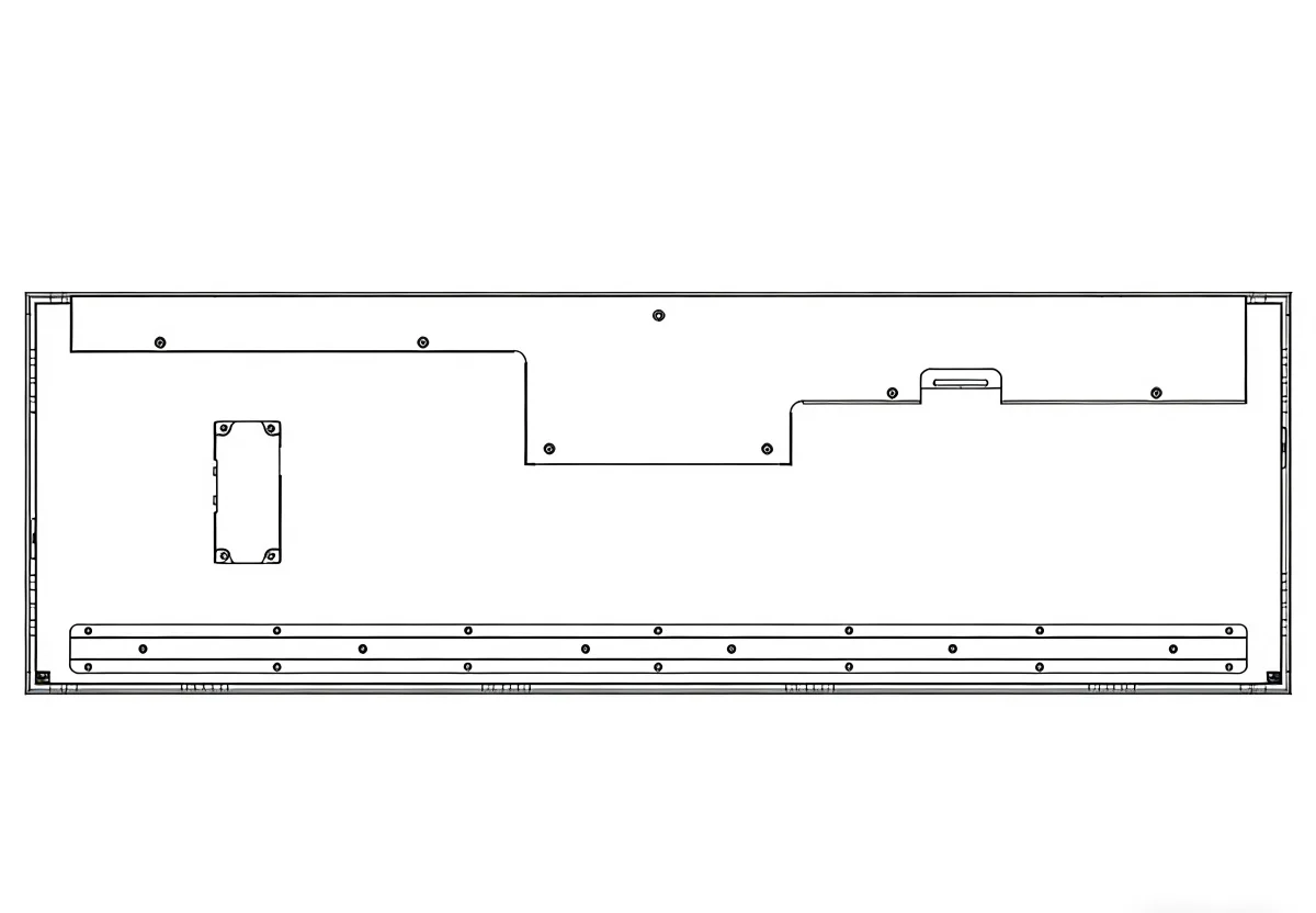 product boe 338 inch 700 nits high brightness display lcd panel rv338fbm n00 2560rgb720 stretched bar digital screens-3