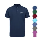Uniform Polo High Quality Wholesale Designer Uniform 100 Cotton Plain Glof Mens Polo Shirts With Custom Logo