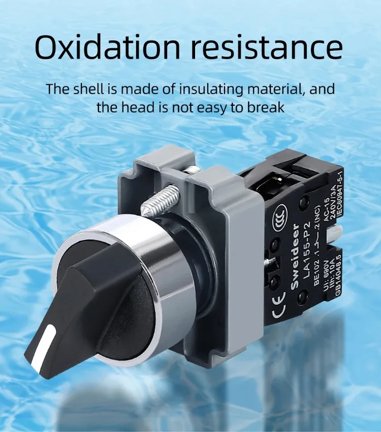 Hot Selling 22mm Xb2bd21 Bd33 Bd23 Bd25 Bd35 Bj33 2/3 Position Self