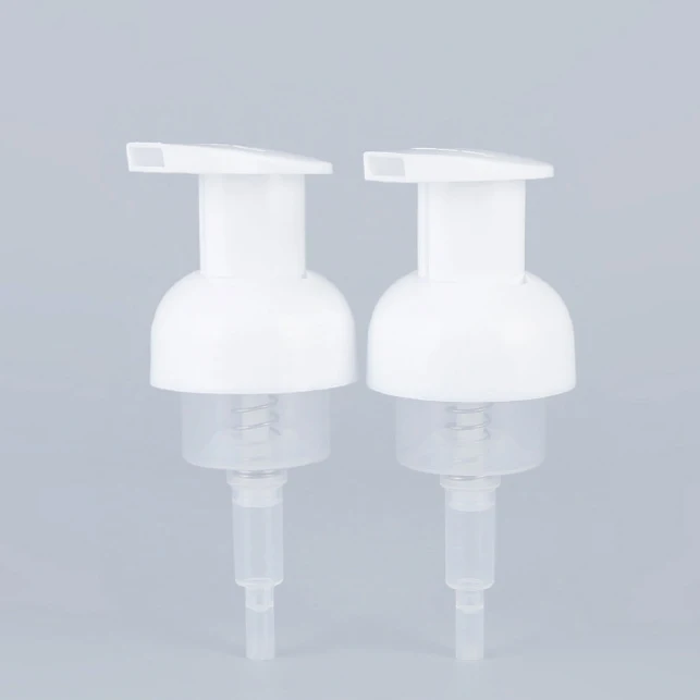 410 square mouth round shoulder foam pump plastic hand sanitizer press pump delicate foam cleaning foam pump-25