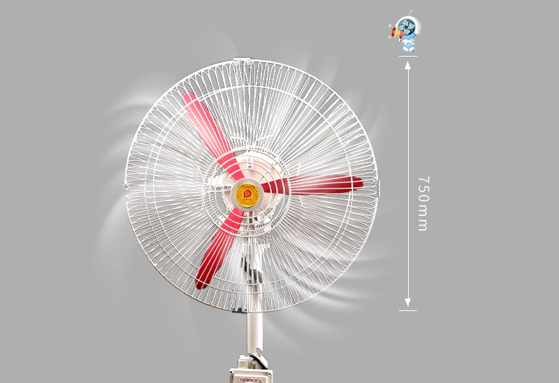 Explosion-proof Shaking Head Fan, FB-, 600, Wall, 380V - detail 4