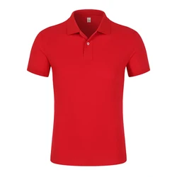 230 Gsm 100% Cotton Anti-Pilling Anti-Shrinkage Custom Embroidery Logo Polos Para Hombre Men's Cotton Polo Shirt