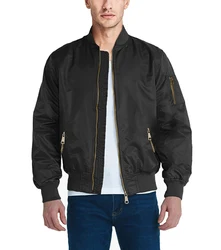 Clothing Manufacturer Men Casual Jacket, High Quality Fall Sports Jacket USA Sizing,Male Blank Bomber Jackets Suppliers