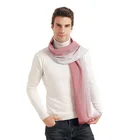 Design Young Hot Sale Design Sense 100% Cotton Red Scarf For Young Man