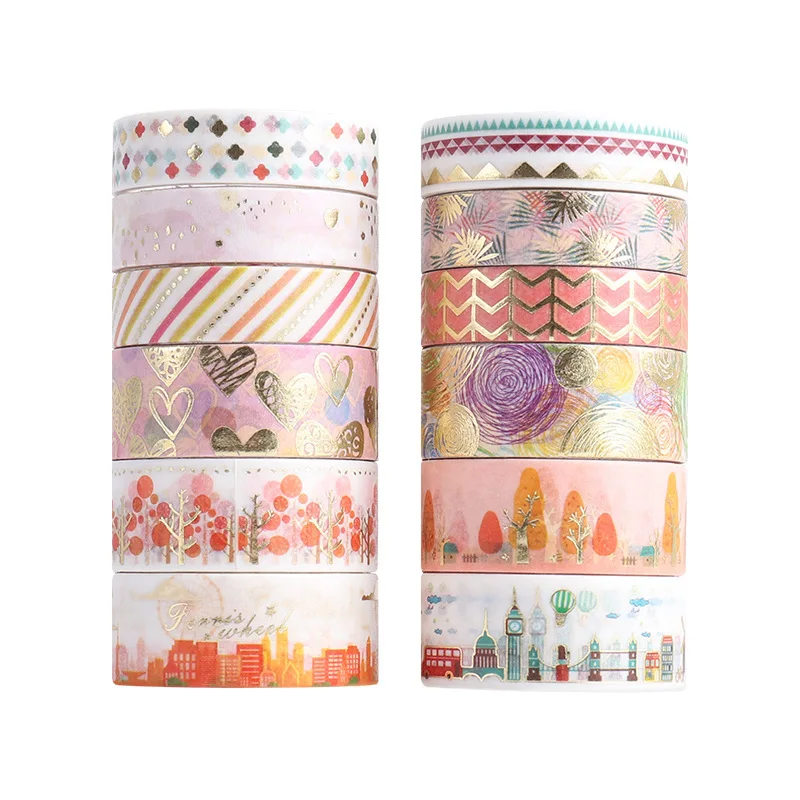 Custom High Quality Cute Personalized Printing Washi Tape , DIY Masking Paper Decoration Journal Scrapbook Sticker Supplier