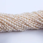 Pearls Jewellery Pearls For Jewellery Making Bulk 5-5.5mm Fresh Water Rice Pearls For Jewellery Making