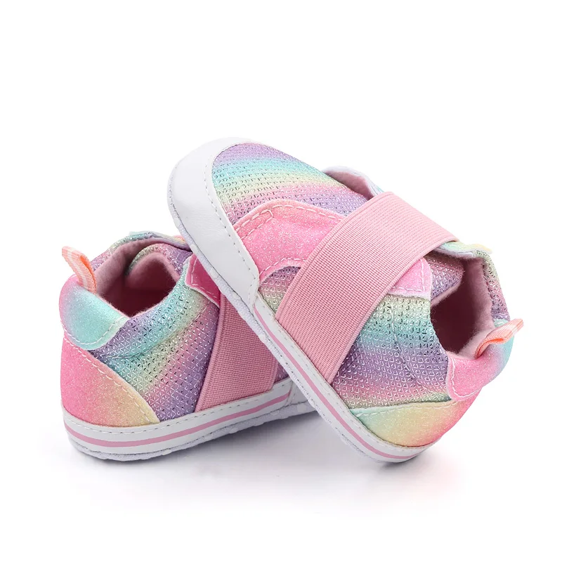 Infants Shoes Soft Soles 0-12 Months Baby Indoor Walking Shoes Matching Camouflage Walking Shoes supplier