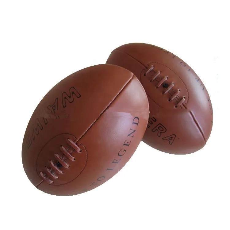 leather afl ball