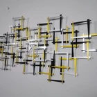 Metal Wall Metal Wall Decor Air Conditioning Gold Metal Hanging Home Decor Wall With Best Quality
