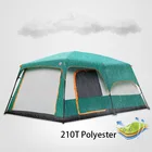 Family Manufacture 8-12 Persons 3 Rooms Waterproof Big Family Large Cabin Outdoor Camping Tents
