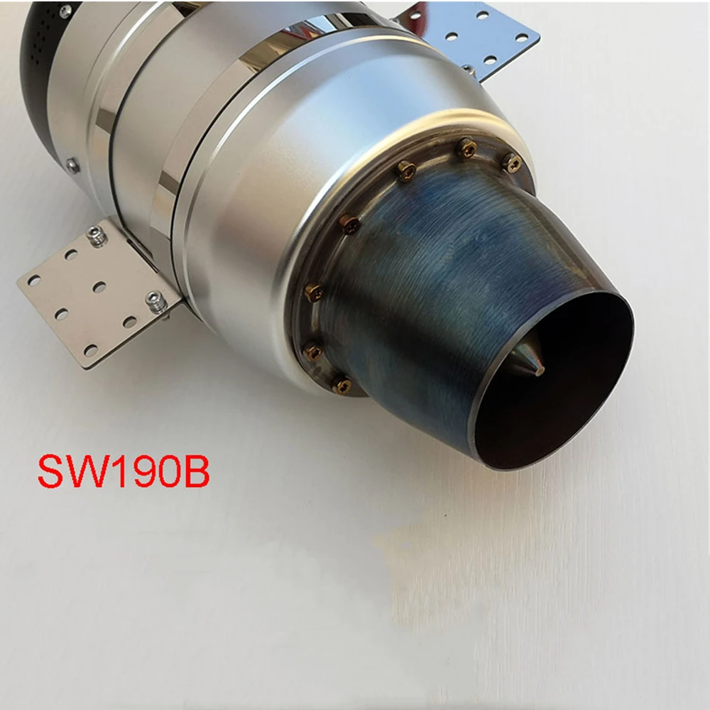 2023 Hot Sales Swiwin Thrust 19kg Rc Jet Engine Turbojet Sw190b Rc Jet