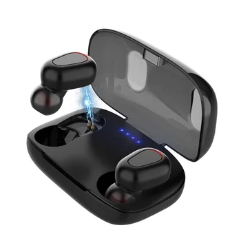 USLION CE New Arrivals Good Sounds Top Quality L21 Wireless Earphone Earbuds Automatic Pairing TWS for Music & Noise Cancelling
