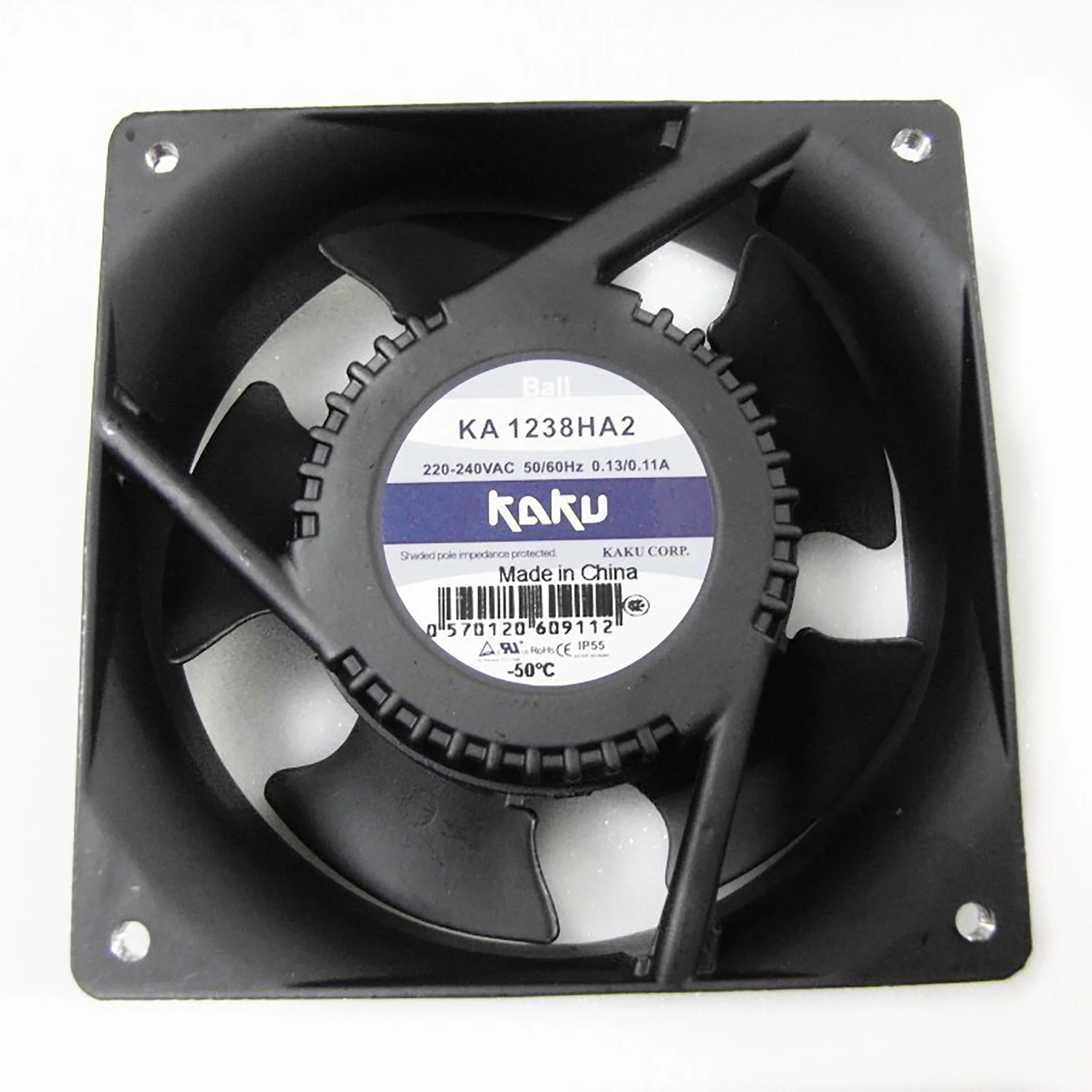 Kaku KA1238HA2 AC220V All-metal Heat Resistant Wasserdichter Lüfter Cooling Fan 
