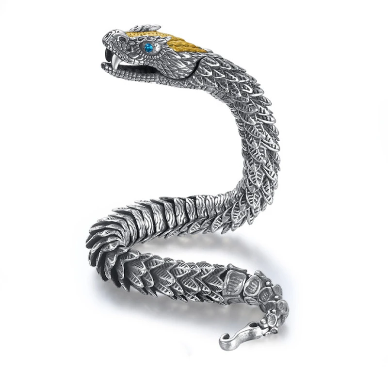 black dragon snake bracelet