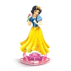 Toys Puzzle Customized Printing Educational Toys Figure Princess 3D Plastic Jigsaw Puzzle Cards
