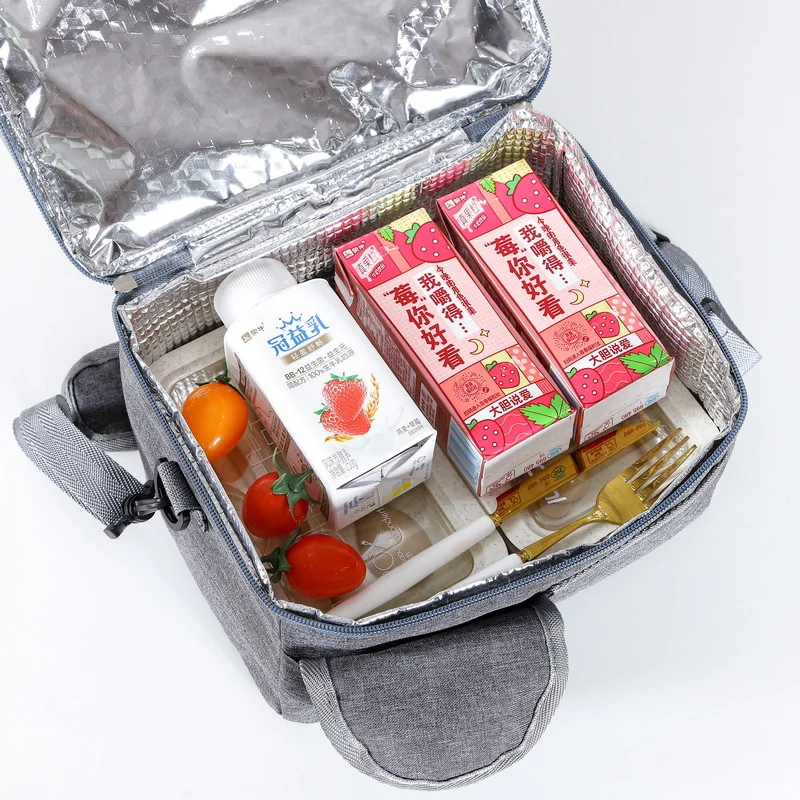 Large Capacity Outdoor Portable Camping Picnic Bag Mummy Diaper Bag Food Cooler Insulated Lunch Thermal Bag