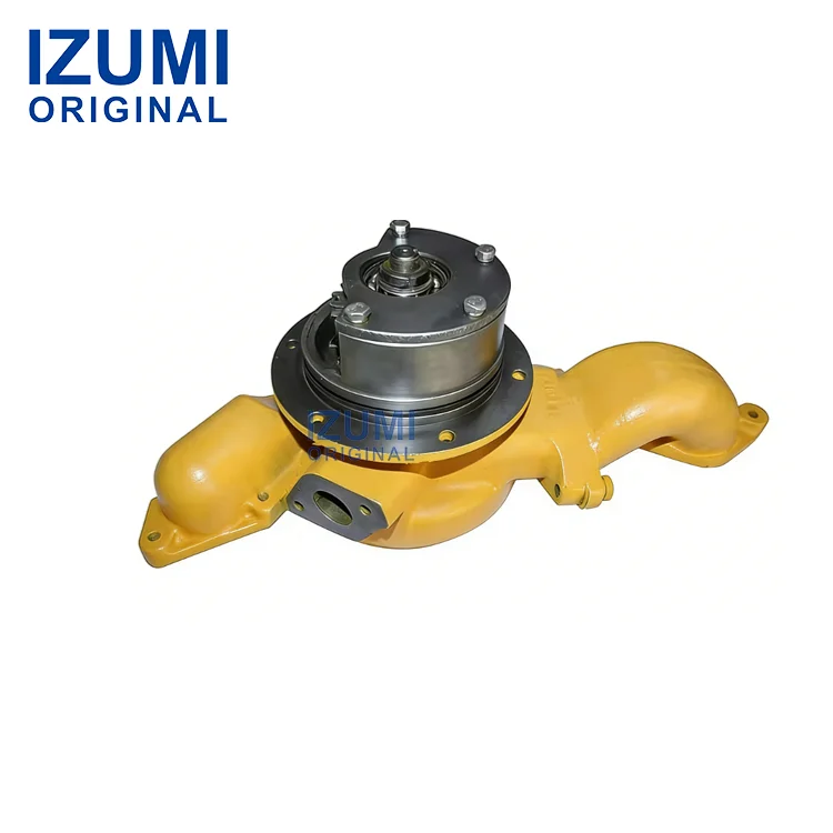 IZUMI ORIGINAL E3406 Excavator Spare Parts S6D155 Engine Water Pump 7C4957 Pump Water for Excavator for KOMATSU
