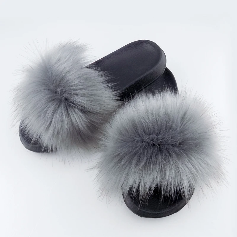 wholesale fur slippers