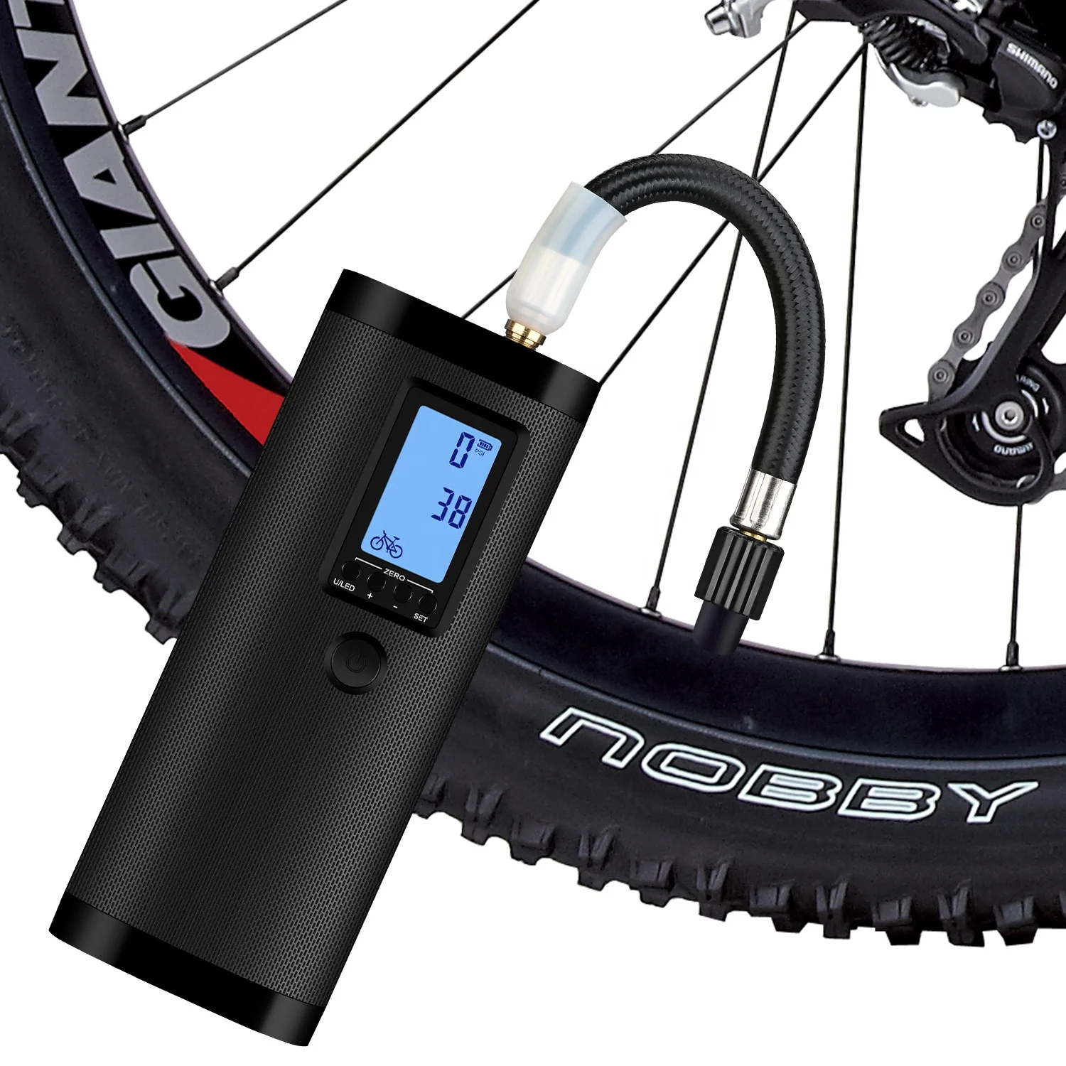smart air pump for bike