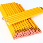 School Pencil School Pencil Factory School Hexagonal Graphite Standard Sketching Wooden Pencil With Eraser