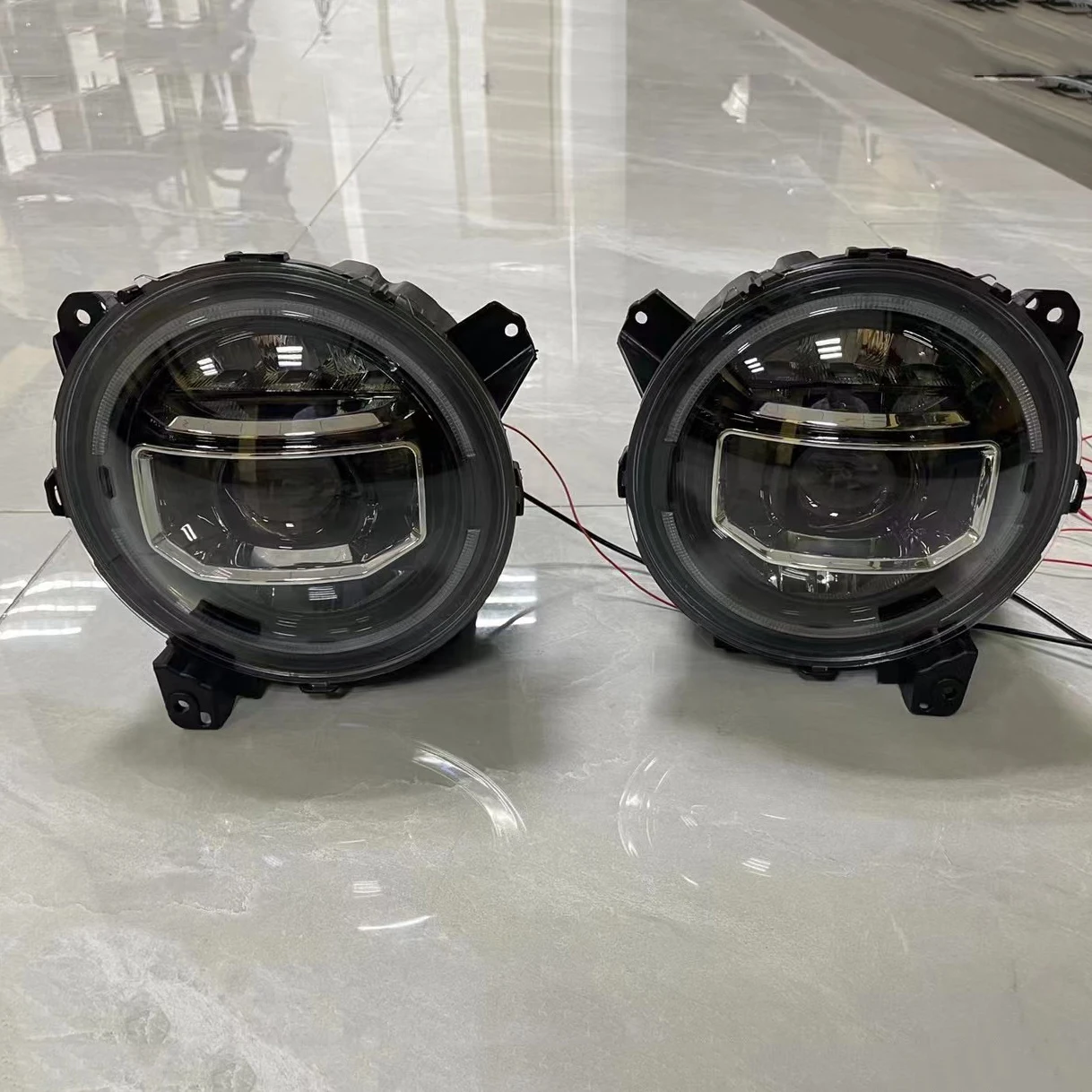 product car led head lamp headlights 55112878ae oem 55112879ae auto head lamp head lights for jeep wrangler jl 2018 -2