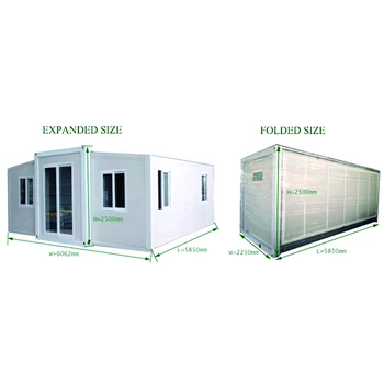 Good Quantity Expandable Container House Modern Style Expandable Container House Competitive Price Australia Market For Sale